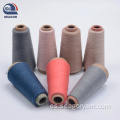 Hilo de alfombra de poliéster de muchos colores para la alfombra de tejer